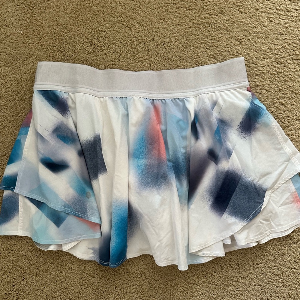 Lululemon Tennis Skirt. Multi Color. XL. So cute! - Picture 2 of 3